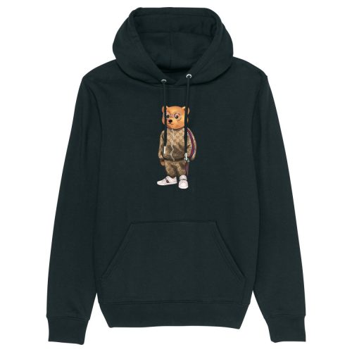 Organic Hoodie Filou V. - Black