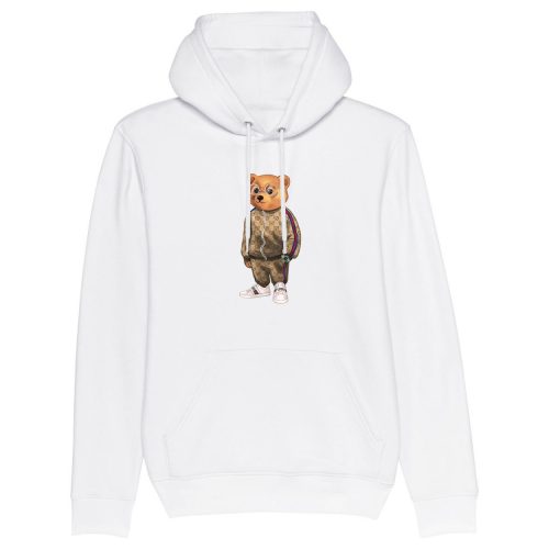 Organic Hoodie Filou V. - White