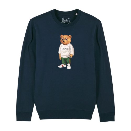 Organic Pullover Filou II. - Navy Blue