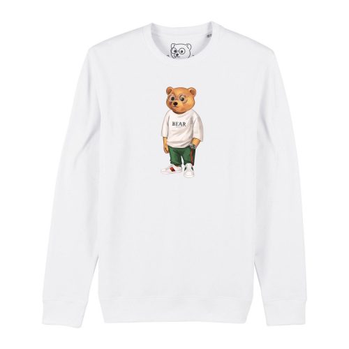 Organic Pullover Filou II. - White