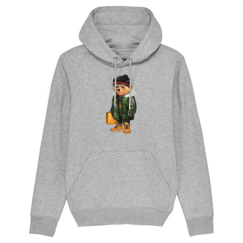 Organic Hoodie Filou IV. - Grey