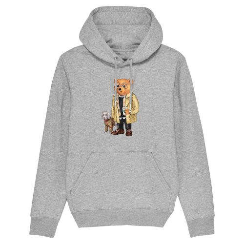 Organic Hoodie Filou IX. - Grey