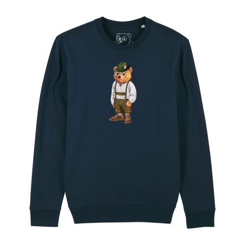 Organic Pullover Filou XIV. - Navy Blue