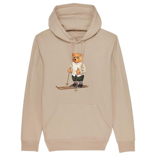 Organic Hoodie Filou XXX. - Sand Brown