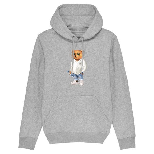 Organic Hoodie Filou XVIII. - Grey