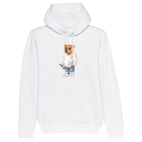 Organic Hoodie Filou XVIII. - White