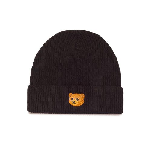 Organic Beanie Baron Filou – pitch black