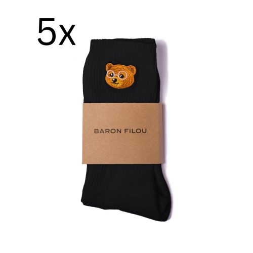 Baron Filou Socks -  Black