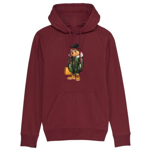 Organic Summer Hoodie Filou IV. - Grape