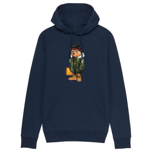 Organic Summer Hoodie Filou IV. - Navy