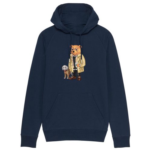 Organic Summer Hoodie Filou IX. - Navy