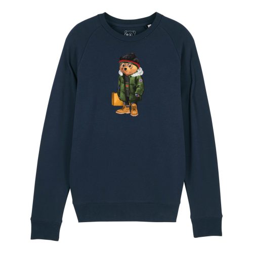 Organic Summer Pullover Filou IV. - Navy