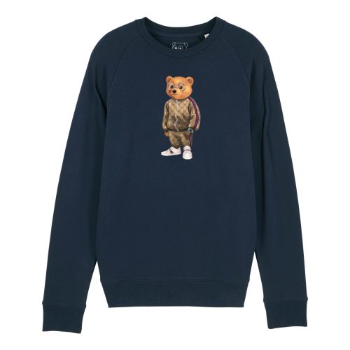 Organic Summer Pullover Filou V.- Navy