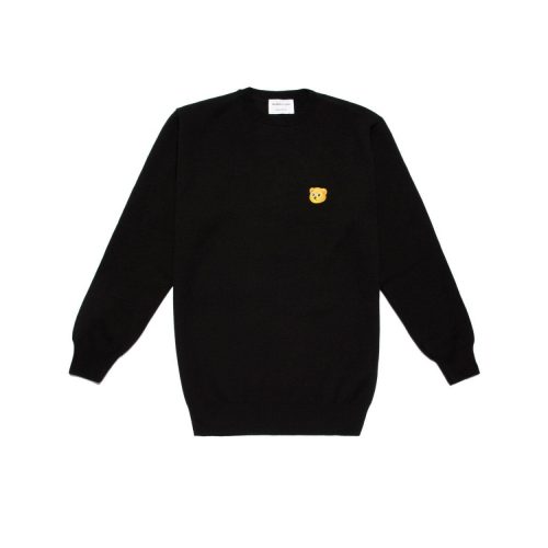 ESSENTIAL MERINO WOOL PULLOVER – BLACK 