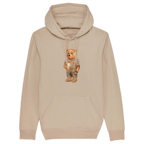 Organic Hoodie Filou LVI. - Sand Brown