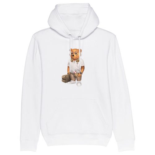 Organic Hoodie Filou LX. - White