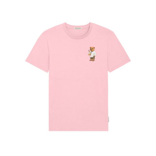 SS24 Organic Chestprint T-Shirt Filou LXXIX. - Rose Parfait