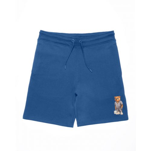 SS24 Organic Shorts with Print, Filou LXXVIII. - Blue Lagoon