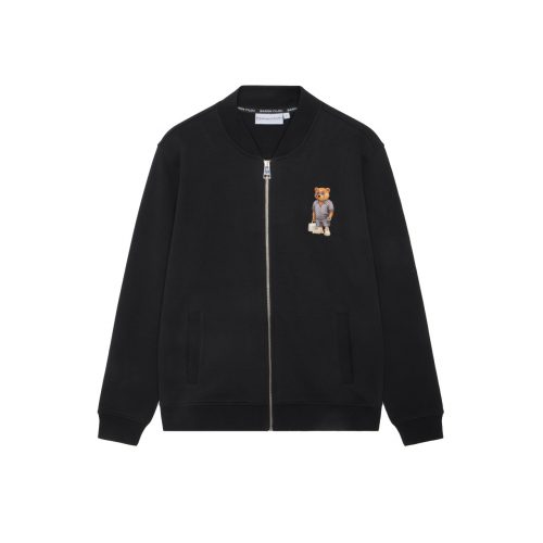 SS24 Sweat Jacket, Filou LXXVIII. - Black