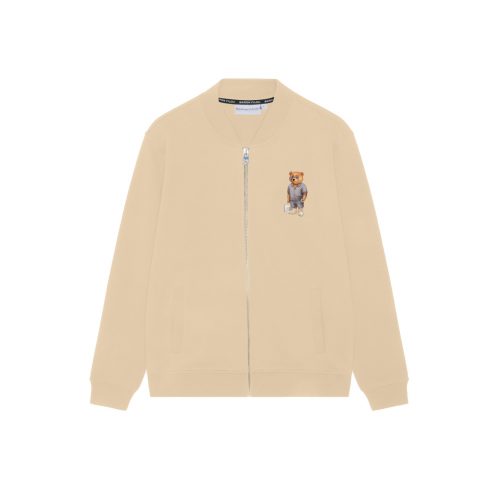 SS24 Sweat Jacket, Filou LXXVIII. - Sand Brown