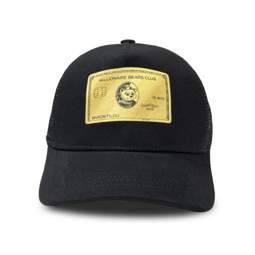 FW24 Trucker Cap Credit Card - Black