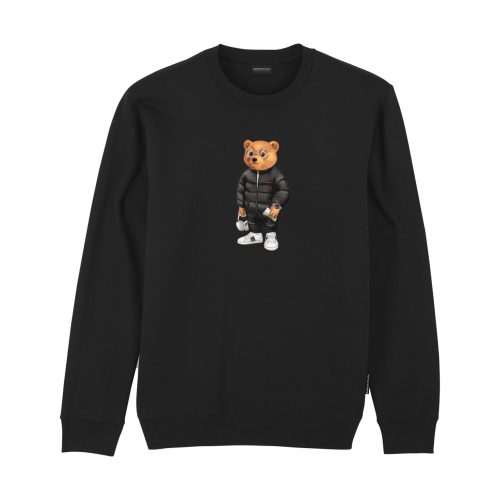 FW24 Organic Pullover Filou XCIII. - Black