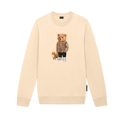 FW24 Organic Pullover Filou LXXXVII. - Royal Sand