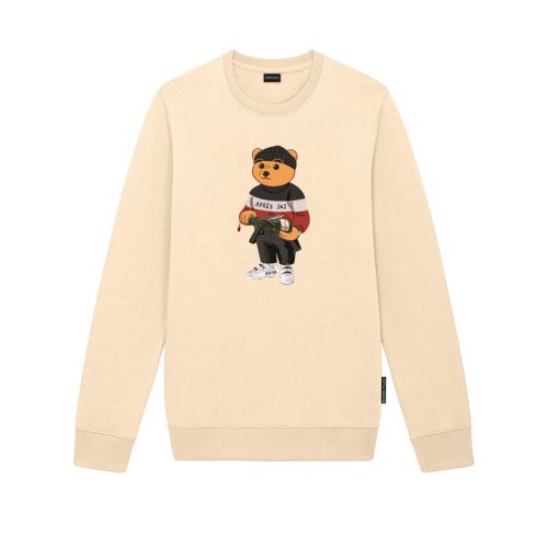 FW24 Organic Embroidered Pullover Filou CV. - Royal Sand