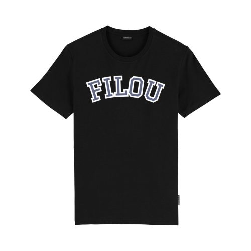 FW24 Organic Backprint T-Shirt, FILOU, Filou LXXXIX. - Black