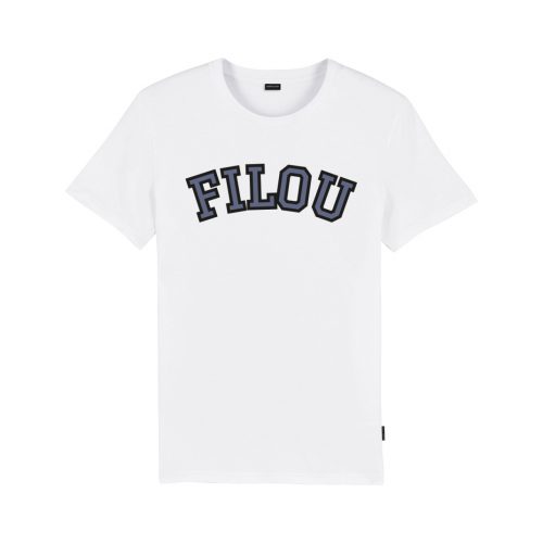 FW24 Organic Backprint T-Shirt, FILOU, Filou LXXXIX. - White