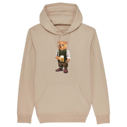 Organic Hoodie Filou CXIX. - Sand Brown