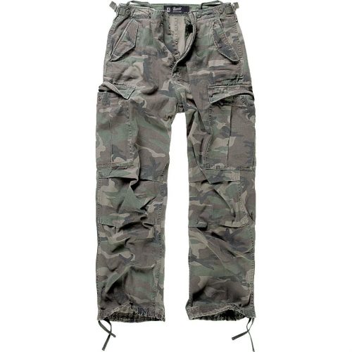 Brandit M65 Vintage Pants - woodland