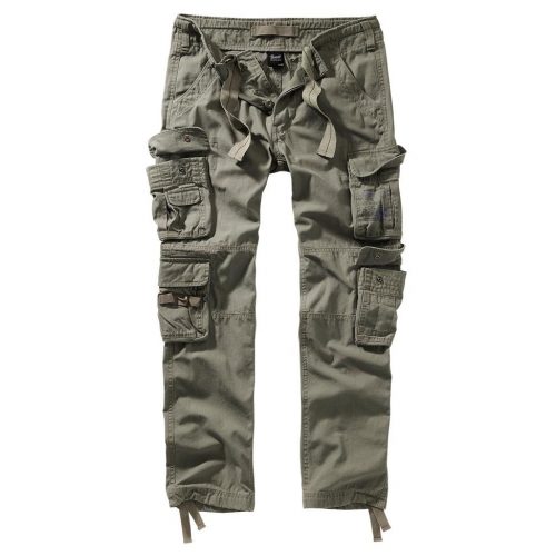 Brandit Pure Slim Fit Pants - olive