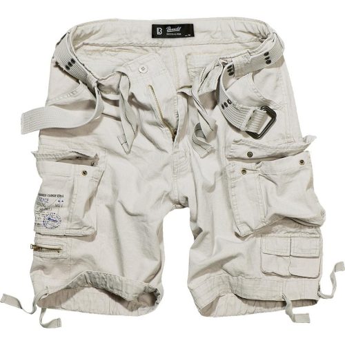 Brandit Savage Vintage Shorts - old white