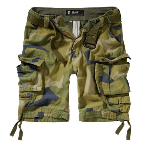 Brandit Savage Vintage Shorts - swedish camo