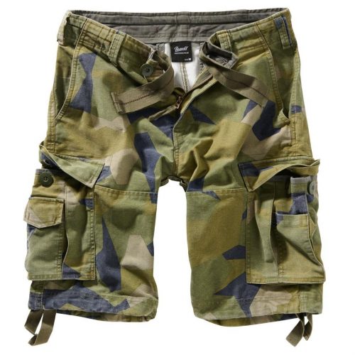 Brandit Vintage Shorts - swedish camo