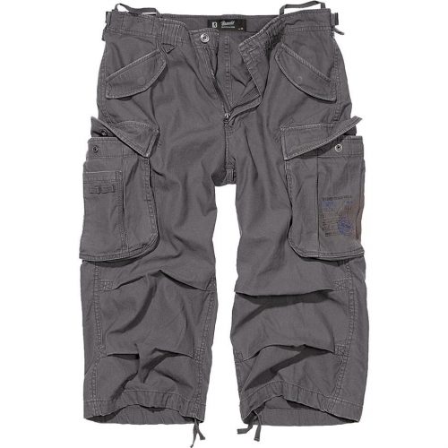 Brandit Industry Vintage 3/4 Shorts - anthrazit