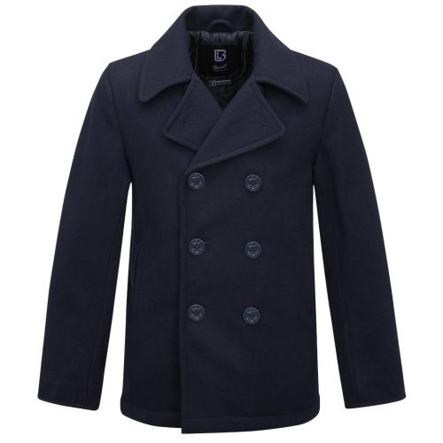 Brandit Pea Coat - navy