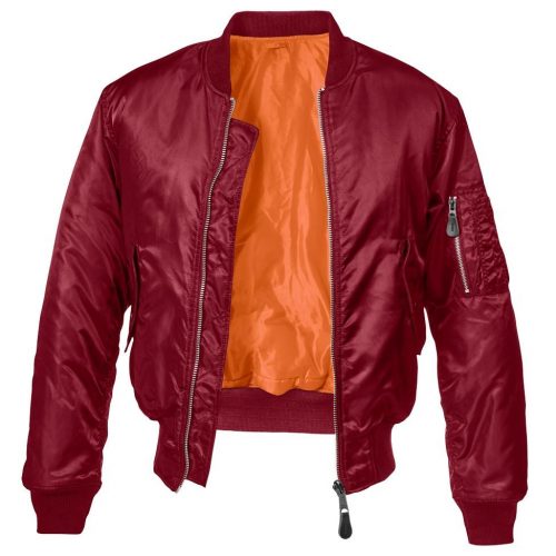 Brandit MA1 Jacket - burgundy