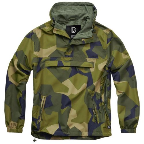 Brandit Summer Windbreaker - swedish camo