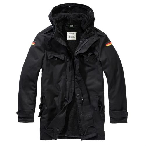 Brandit BW Parka Flag - black