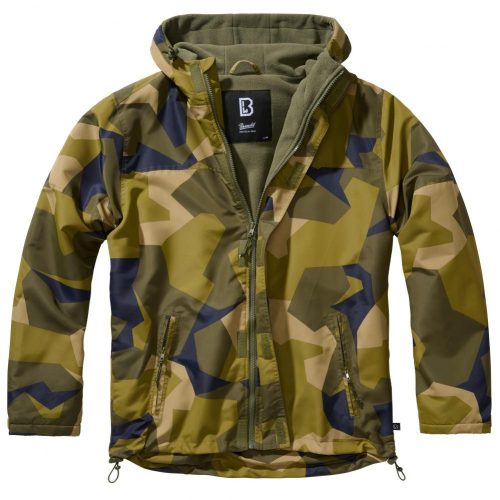 Brandit Frontzip Windbreaker - swedish camo