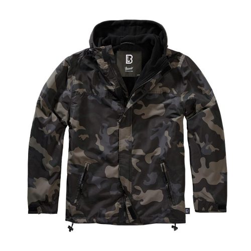 Brandit Frontzip Windbreaker - darkcamo