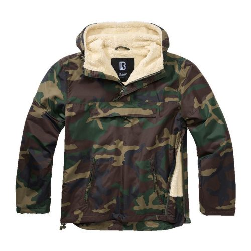 Brandit Sherpa Windbreaker - woodland