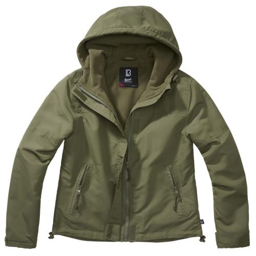 Brandit Women Frontzip Windbreaker - olive