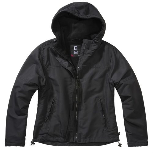 Brandit Women Frontzip Windbreaker - black