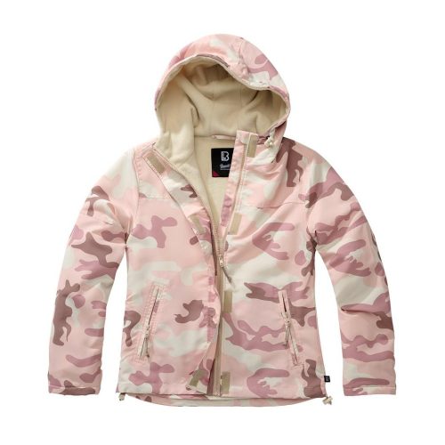 Brandit Women Frontzip Windbreaker - candy camo