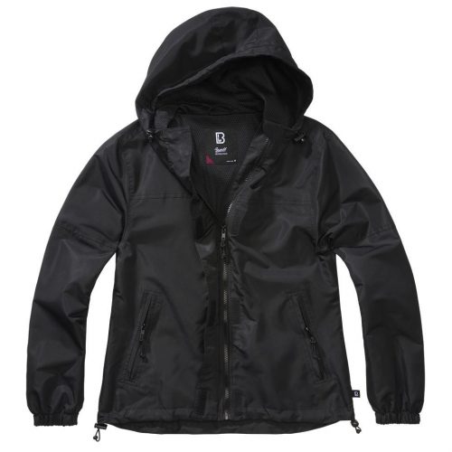 Brandit Women Summer Frontzip Windbreaker - black