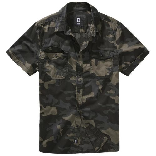 Brandit Roadstar Shirt Short Sleeve - darkcamo