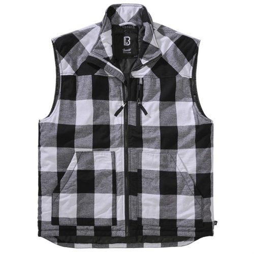 Brandit Lumber Vest - white/black